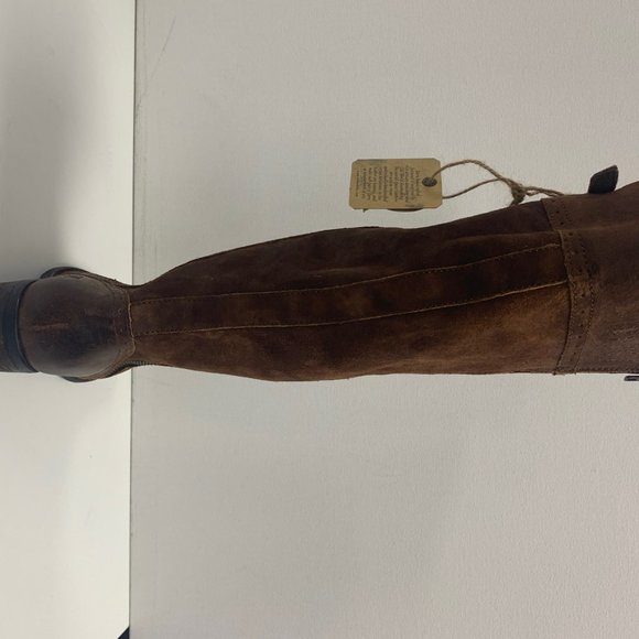 Born POLY in Rust Wide Calf - Picture 2 of 4